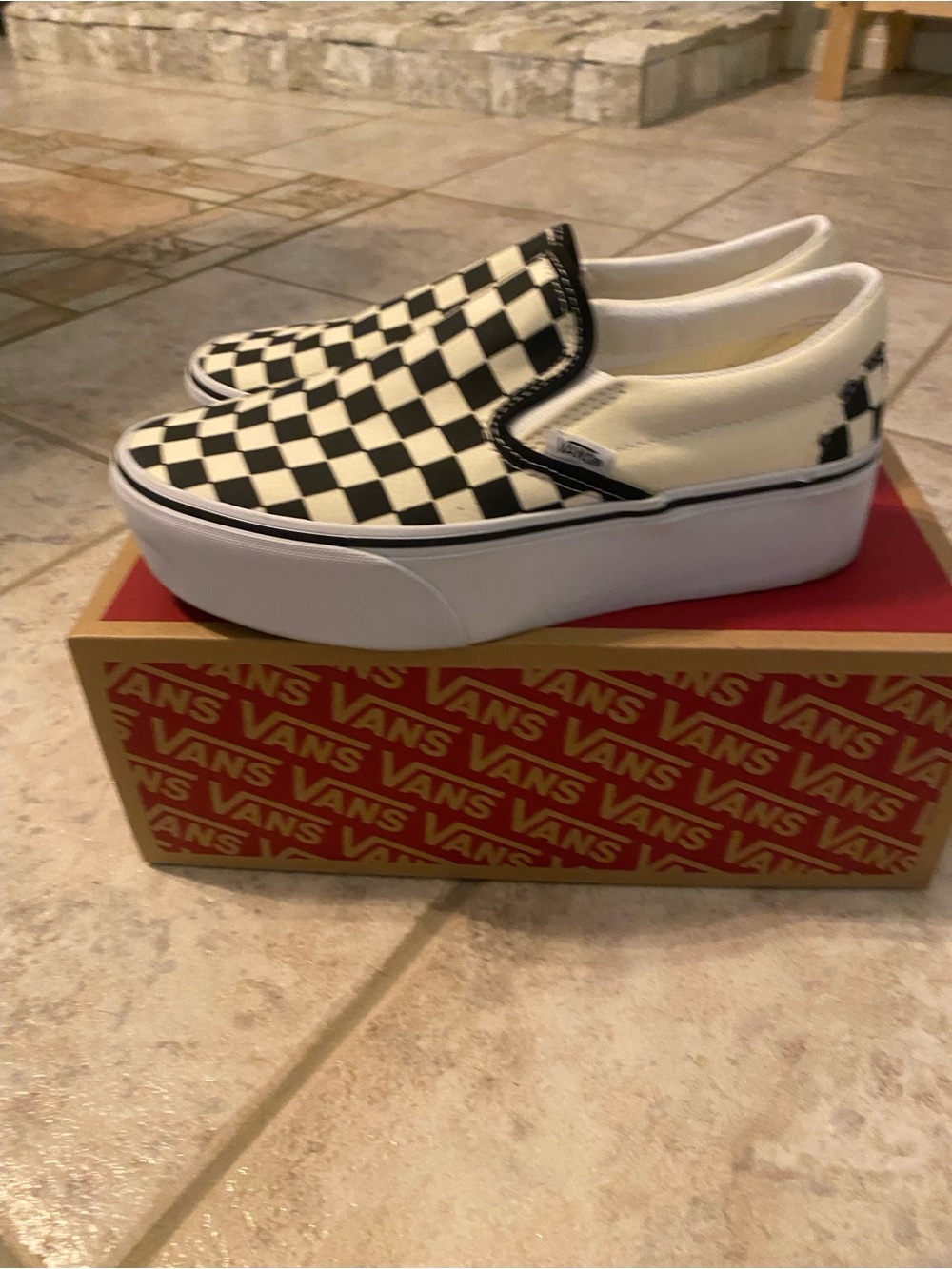 Checkerboard Vans